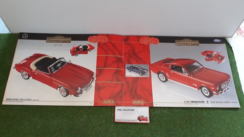 très beau CATALOGUE MIRA 1993 voitures miniatures de collection à l'échelle 1/18 - Imagen 5 de 11