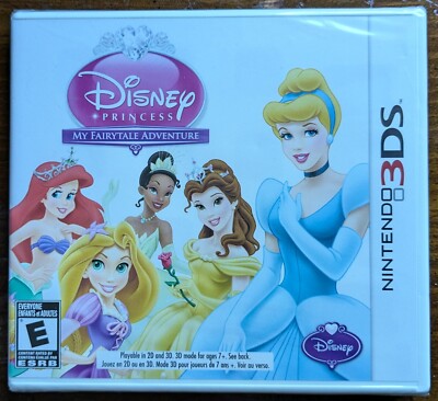 アニメ Disney Princess Box 2012 Disney Princess: My Fairytale Adventure (Nintendo 3DS, 2012) for