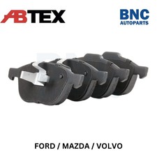Front & Rear Ceramic Brake Pads W/Hardware Kit For Mazda 3 5 Volvo S40 V50 Detroit Axle