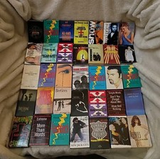 Lot Of 35 Rock Pop R B 80s/90s Single Cassette Tapes