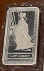PAMP Lady of Liberty 10 oz Silver Bar 999.0 Fine