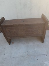 antica CASSAPANCA NUZIALE AFGANA (meta '800) in legno di cedro