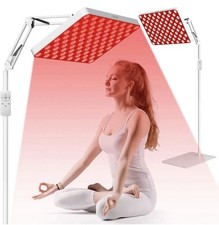Red Light Therapy for Face  Body, 165 LED Red Infrared Light Therapy Lamp