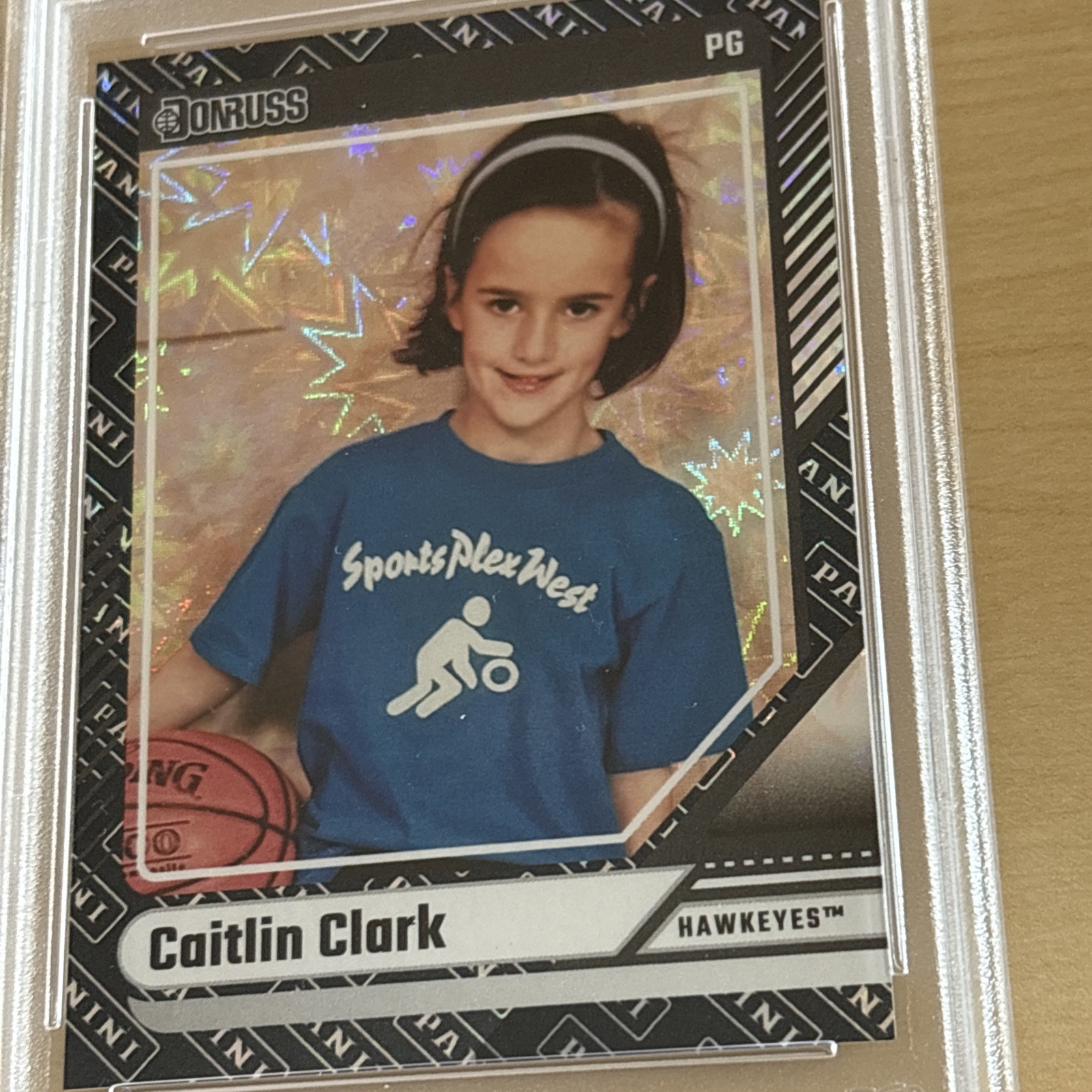 2024 PANINI CAITLIN CLARK COLL DONRUSS PANINI #18 CAITLIN CLARK PSA 10 view 5