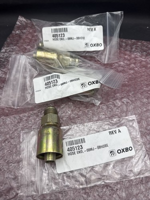 #ad John Deere CNH OXBO 10343 8 8 Crimp Hose Fitting Pack of 4 NEW $29.99
