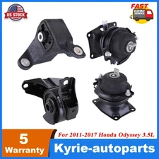 4PCS Engine Motor & Auto Transmission Mount For 2011-2017 Honda Odyssey 3.5L New