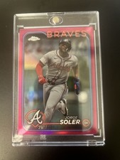 ⚾ 2024 Topps Chrome USC2 Jorge Soler Pink Refractor /399 SP