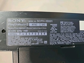 Sony PS2 PlayStation 2 SCPH-39001 Console with Controller & Memory - Pro Cleaned