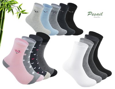 + 3/6/9/12 Paar Bambus Socken Damen - superweich, kein Geruch - aus EU!