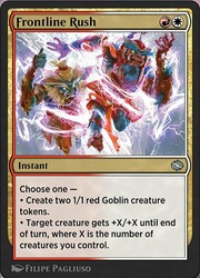 Frontline Rush #186 (Foil) Tarkir: Dragonstorm TDM MTG