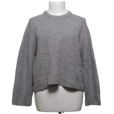 Premium Quality Gina Tricot, Strickpullover, Größe: M, Grau #AVS