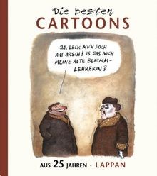 Die besten Cartoons aus 25 Jahre Lappan: Ja, leck mich d... | Buch | Zustand gut