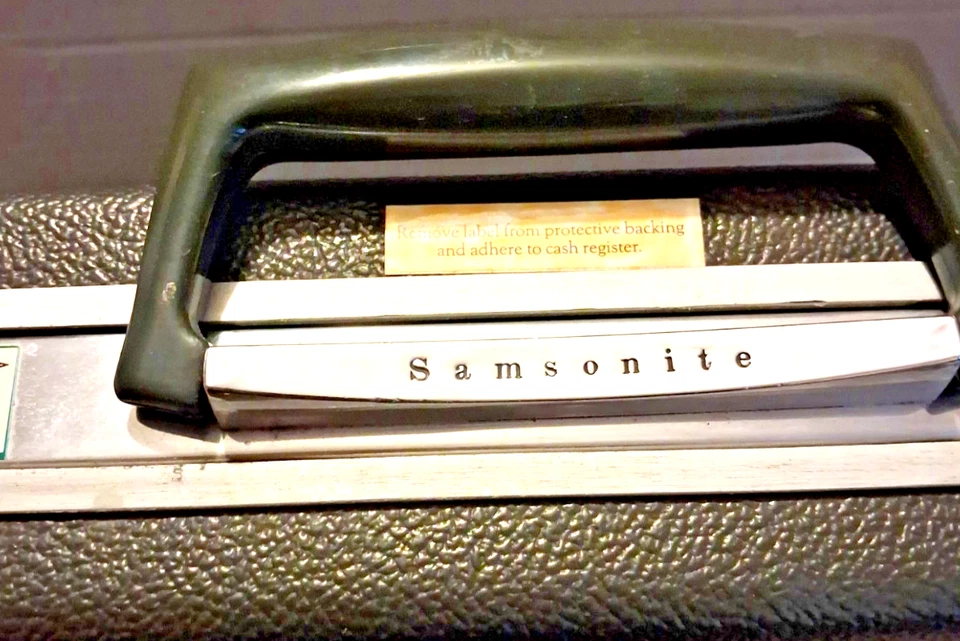 Valigetta anni ‘70 80 Samsonite Originale 24 ore Rigida. - Imagen 2 de 4