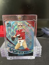 2024 Panini Donruss Vortex Brock Purdy #VOR-BPU Cosmic /100
