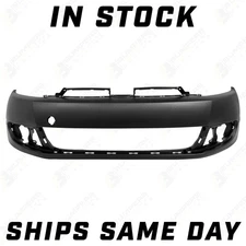 NEW Primered Front Bumper Cover Fascia for 2010-2014 Volkswagen VW Jetta Wagon