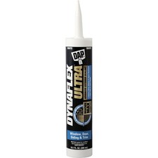 Dap Dynaflex Ultra 10.1 Oz. White Advanced Exterior Sealant for Window, Door 