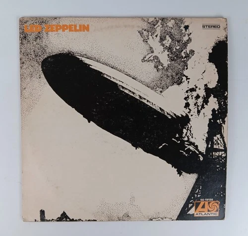 Led Zeppelin - I self-titled 1969 LP Record (70's reissue) Atlantic SD 19126 VG