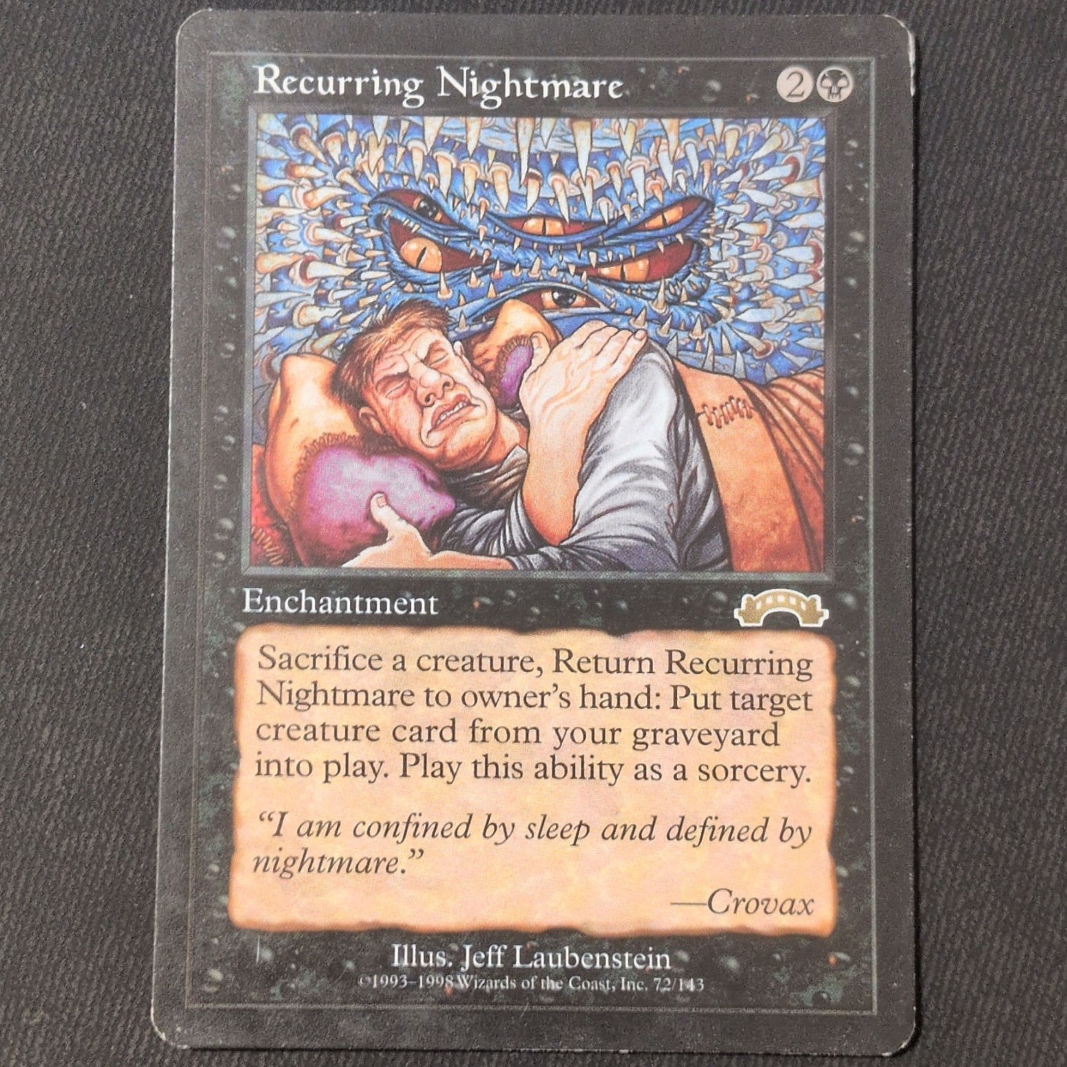 Recurring Nightmare Exodus Regular EN #72/143 Rare 1998