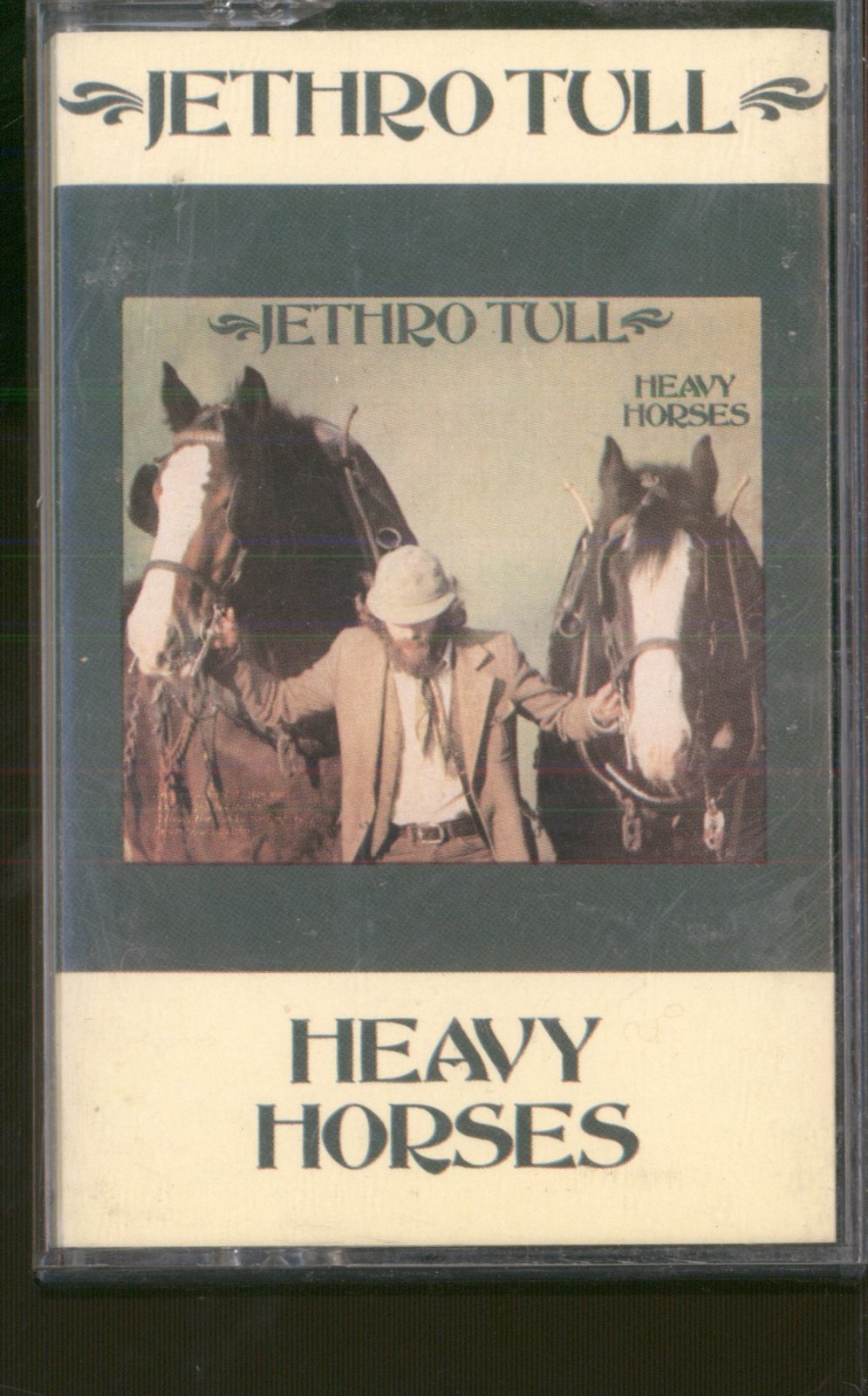 Jethro Tull Heavy Horses cassette UK Chrysalis cassette ZCHR1175