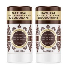 Lavanila Pure Vanilla Deodorant for Women 2-Pack 2 Oz Each - Natural Aluminum...