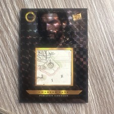 2025 1/1 Charles Vane Pieces of the Past Pirates Edition Relic #610 WAR MAP 
