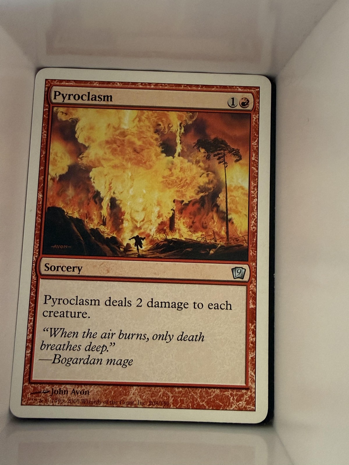 8th Edition #210 Pyroclasm