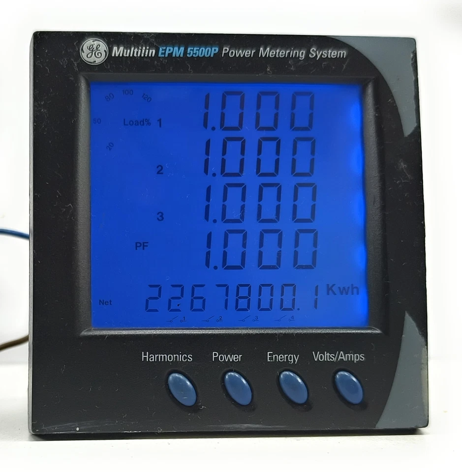 GE Multilin EPM 5500P Puissance Métrage Système PL5500 D Multi Fonctions Mètre - Photo 4/4