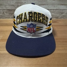 Vintage San Diego Chargers Logo Athletic Diamond NFL Pro Line Snapback Hat Cap