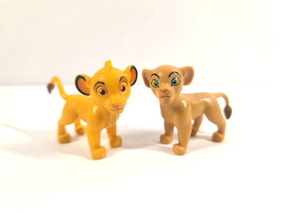 Just Play Toys Disney The Lion King Young Simba & Nala Mini Figures