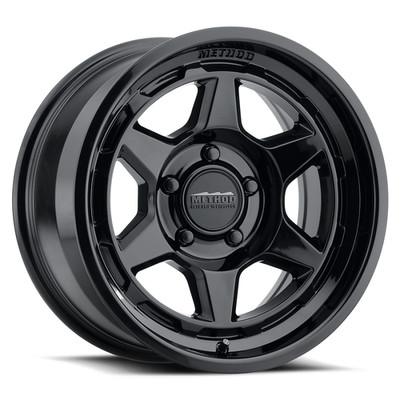 METHOD 708 Bead Grip Rim 17X8.5 5X127 Offset 0 Gloss Black (Quantity of 4)