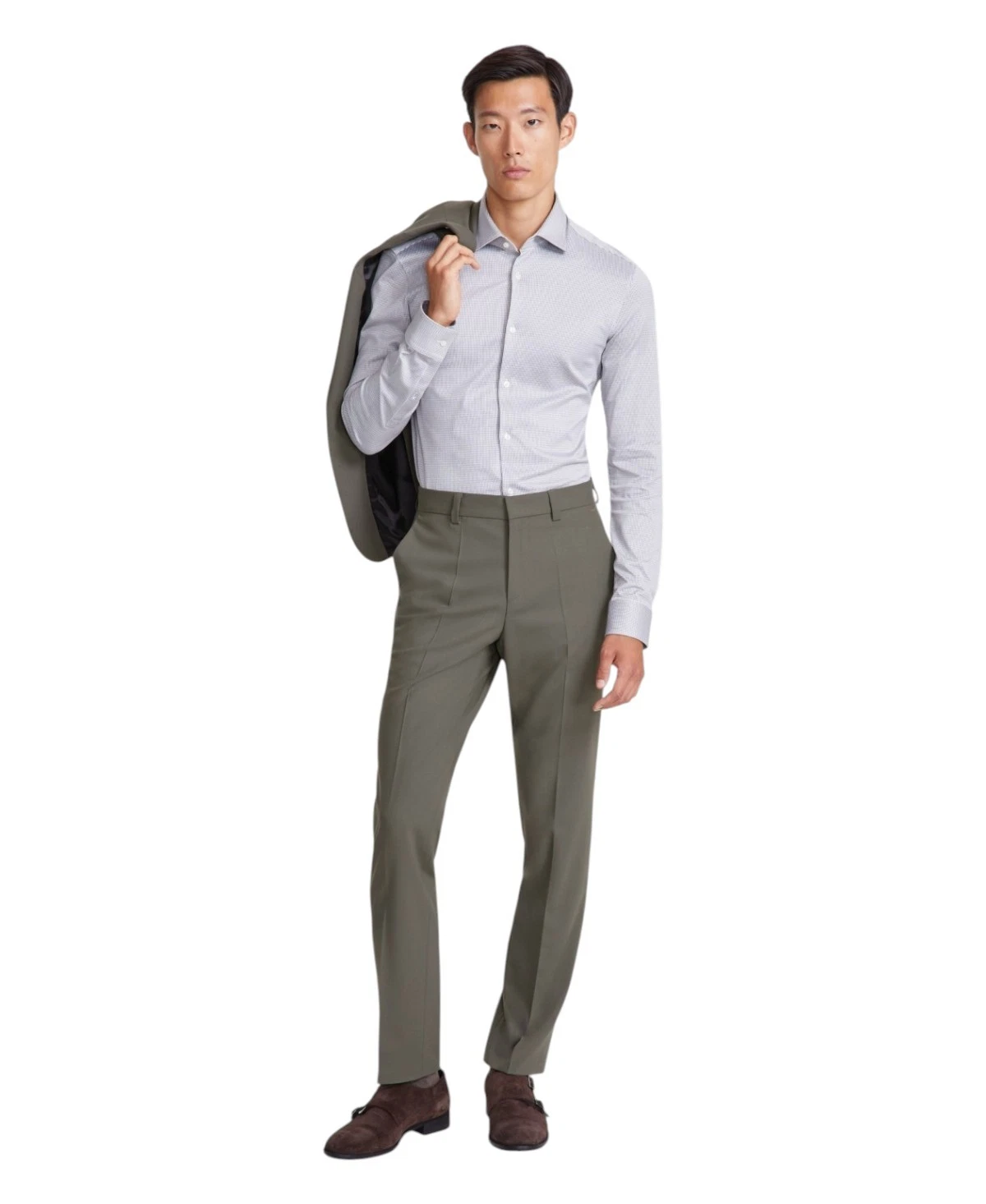 Hugo Boss Mens Modern fit Dress Pants 30 / 30 Olive Green Solid
Opens in a new window or tab