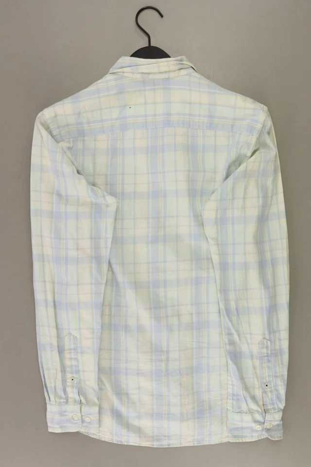 ⭐ Jack & Jones camicetta per uomo taglia 46, S a quadri verde di cotone ⭐ - Immagine 2 di 4