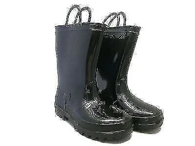 RAIN BOOTS- Navy, Black, or Pink. Infants Toddlers Big Kids. Girls or Boys - Image 3 of 4