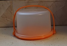 Minature Tupperware Orange Cake Taker
