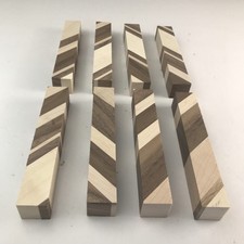 Wood Pen Turning Blank - Set Of 8 - Woodworking Supplies 3/4 X 5