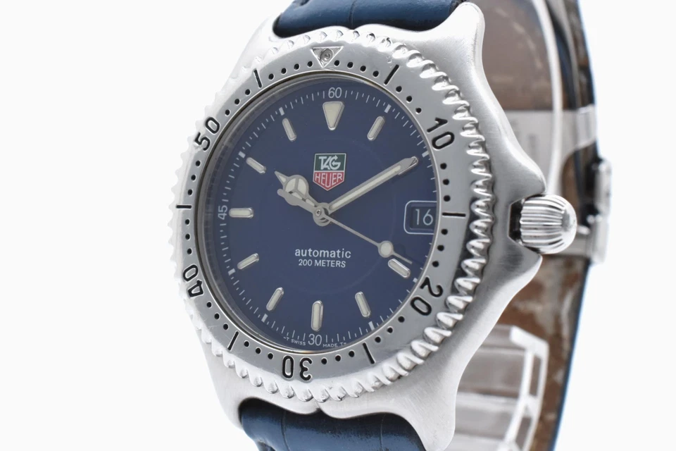 De colección revisado reparado [Exc+5 CAJA] Tag Heuer WI2111 S/el AT para hombre JAPÓN Foto 3 de 4