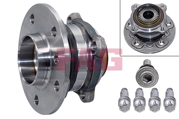 Schaeffler FAG Radlagersatz 713 6496 60 FüR Mini BMW X1 F45 X2 F39 F48 2Er F46-image