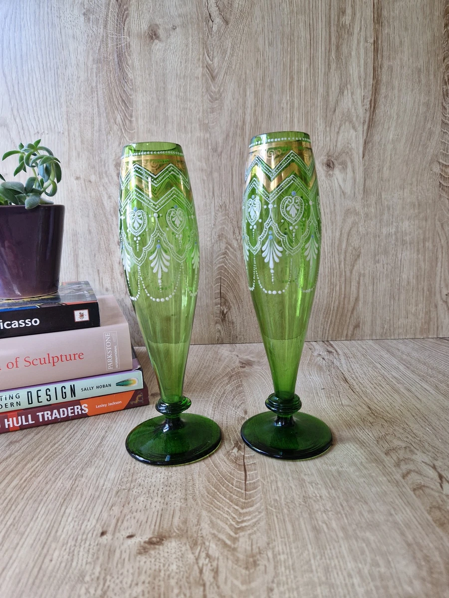 Glass Antique Decorative Vases for sale | eBay UK