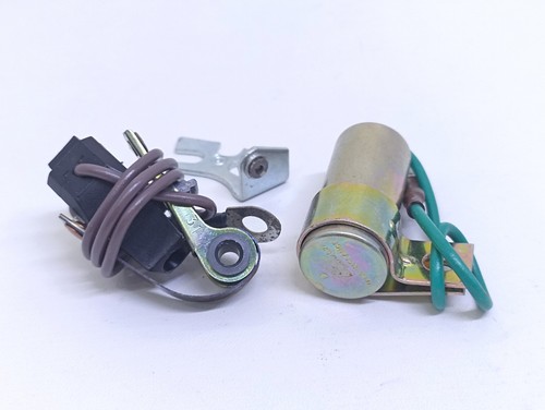 Peugeot 204 304 GL GR XK5 XL3 Distributor Ignition Contact Point Condenser Set - Picture 3 of 5