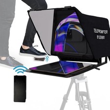 Teleprompter 5.1 12 Compatible with iPad, Tablet, Smartphone and DSLR Camera,