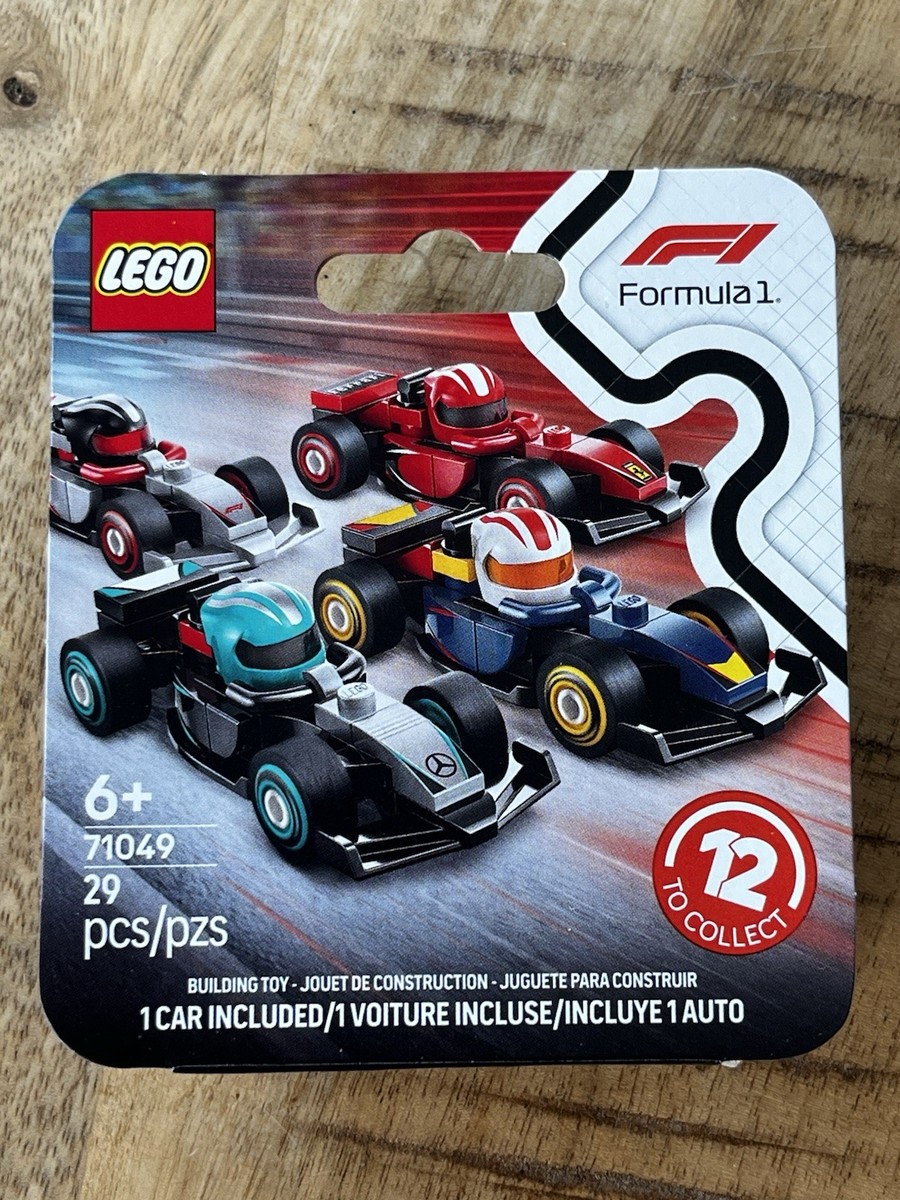FWプレマ&カードセットlimited Edition01 E-100 LEGO F1 Formula 1 Collectible Series Race Car 71049 CMF - McLaren