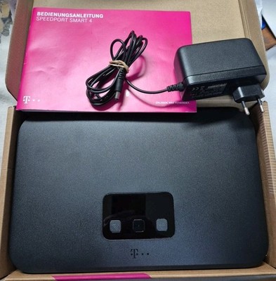 Deutsche Telekom Speedport Smart 4 Typ A WLAN Router WiFi6 Mesh Schwarz.