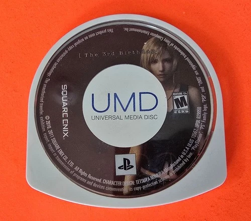 The 3rd Birthday Parasite Eve PlayStation Portable PSP UMD Tested Square Enix