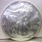 1993 American Silver Eagle AU/BU