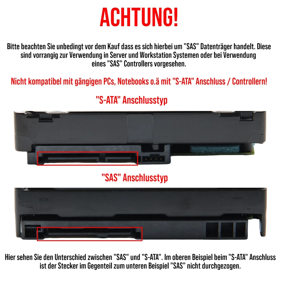 Seagate Exos 7E8 6TB SAS-3 12G 256MB 7.2K 3,5" ST6000NM0095 HDD - Bild 3 von 3