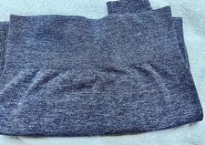 Womens Blue/Gray Ribbed leggings Size M