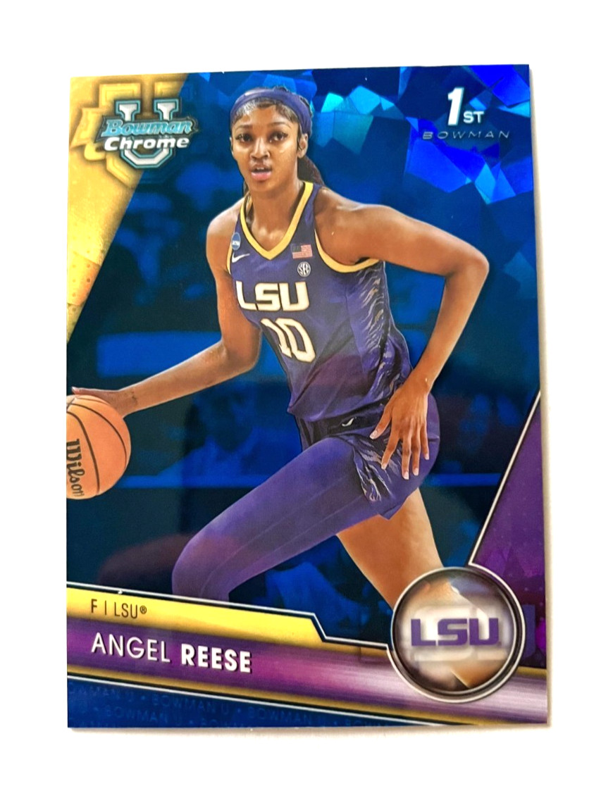 2023-24 Bowman University Chrome Sapphire Edition - Angel Reese #49 (RC)