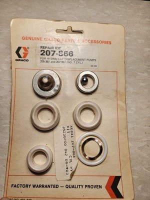 Graco Model 207-866 207866 Hydra-Cat Displacement Pump No. 7 Cyl Repair Kit