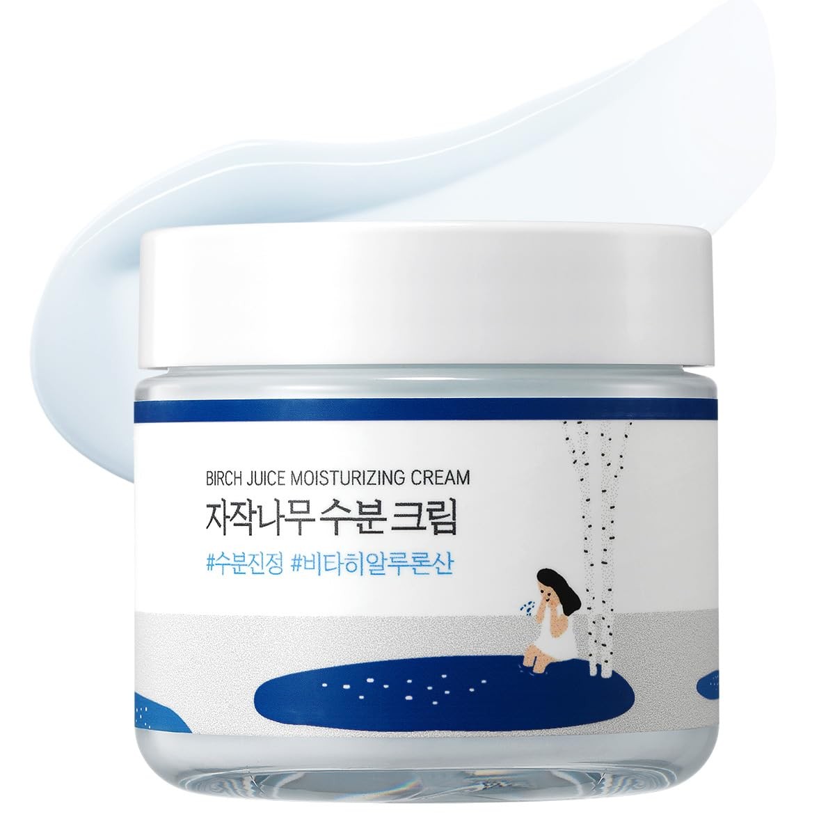 ROUND LAB Birch Juice Moisturizing Cream (80 80 ml (Pack of 1), Multicolored
