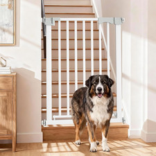 41'' Extra Tall Baby Gate for Large Dogs Pets Indoor No Jumping Over, 30-32.6''